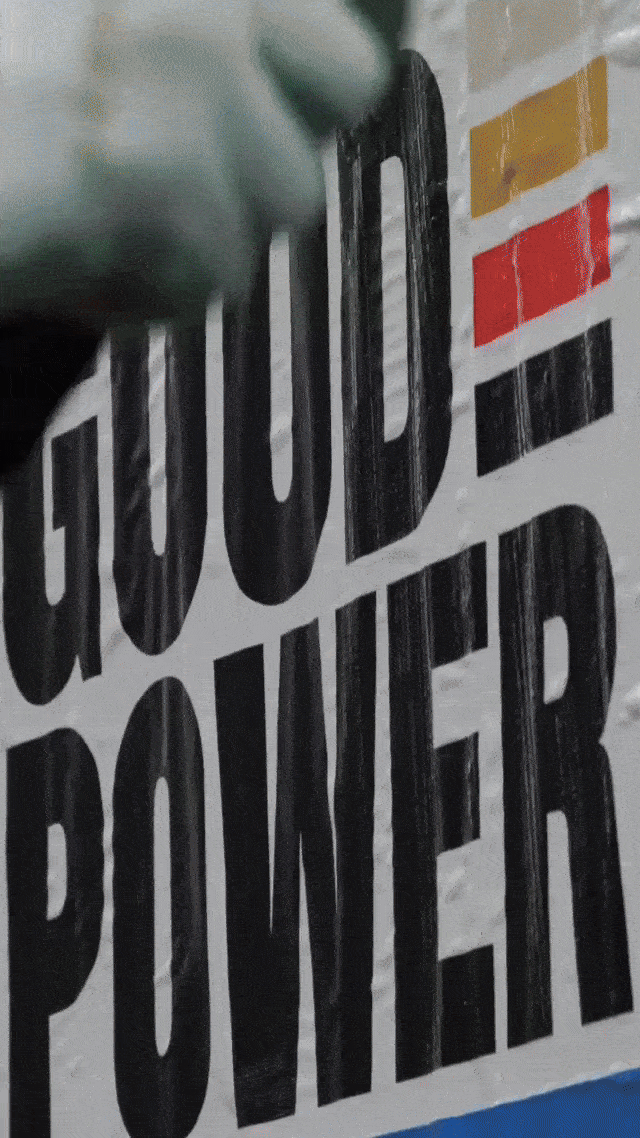 GoodPower Pasteup